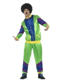 Smiffys 80s Height Of Fashion Shell Suit Costume, Male, Gr