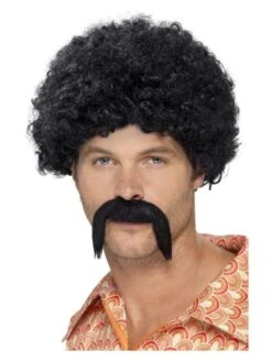 Smiffys 70s Disco King Kit, Black