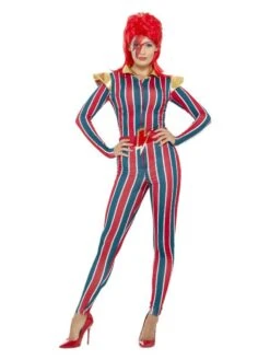 Smiffys Miss Space Superstar Costume, Multi-Coloured