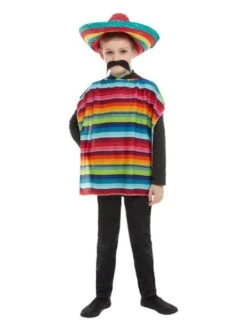Smiffys Mexican Instant Kit, Multi-Coloured