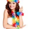 Smiffys Rainbow Hawaiian Set, Multi-Coloured