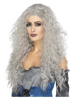 Smiffys Banshee Wig, Grey