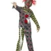 Smiffys Deluxe Twisted Clown Costume, Multi-Coloured
