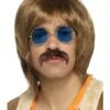 Smiffys 60s Hippie Kit, Brown