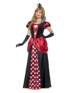 Smiffys Royal Red Queen Costume, Red