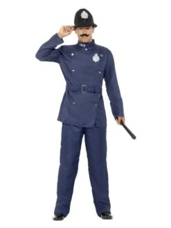 Smiffys London Bobby Costume, Blue