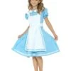 Smiffys Wonderland Princess Costume, Blue