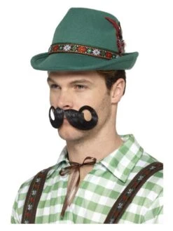 Smiffys Deluxe Alpine Trenker Hat, Green