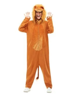 Smiffys Lion Costume, Brown