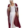 Smiffys Queen Deluxe Royal Costume, Red