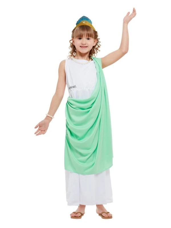 Smiffys Horrible Histories Roman Girl Costume 1 Smiffys Horrible Histories Roman Girl Costume