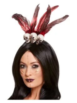Smiffys Voodoo Headband, Black