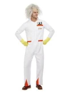 Smiffys Back To The Future Doc Costume, White