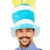 Smiffys Beer Festival Beer Hat, Blue