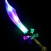 Smiffys LED Light Up Curved Pirate Sword