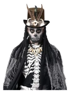 Smiffys Deluxe Witch Doctor Top Hat
