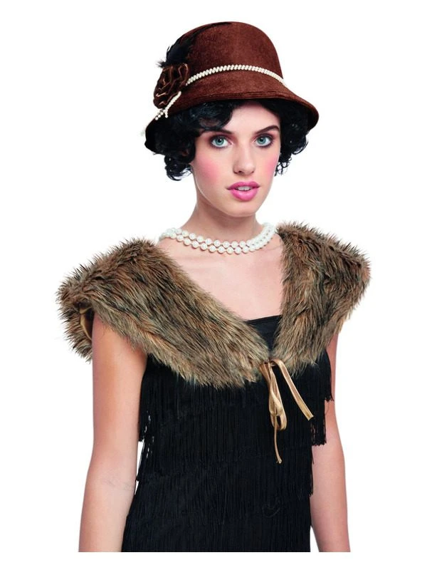 Smiffys 20s Deluxe Instant Kit, Brown 1 Smiffys 20s Deluxe Instant Kit, Brown