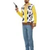 Smiffys Western Cowboy Costume, Yellow