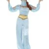 Smiffys Arabian Princess Costume, Light Blue