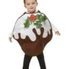 Smiffys Glitter Christmas Pudding Toddler