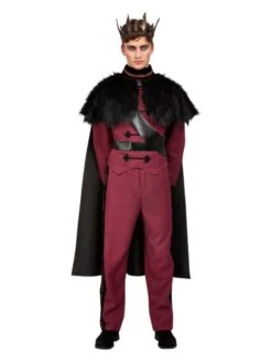 Smiffys Kiss Of Death Prince, Maroon