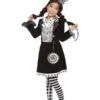 Smiffys Dark Mad Hatter Costume, Black & White