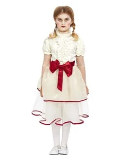 Smiffys Porcelain Doll Costume, Cream