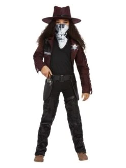 Smiffys Deluxe Dark Spirit Western Cowgirl Costume