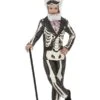 Smiffys Deluxe DOTD Senor Costume, Pink & Black