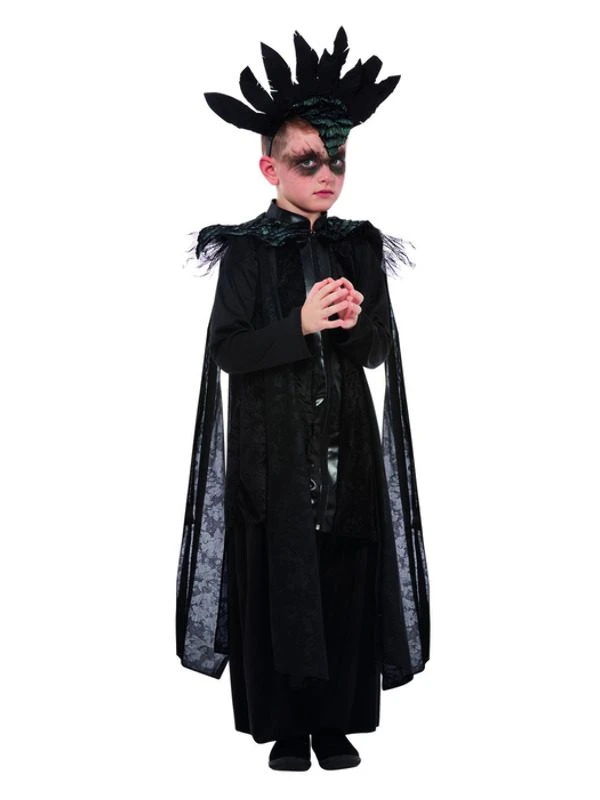 Smiffys Deluxe Raven Prince Costume, Black 1 Smiffys Deluxe Raven Prince Costume, Black