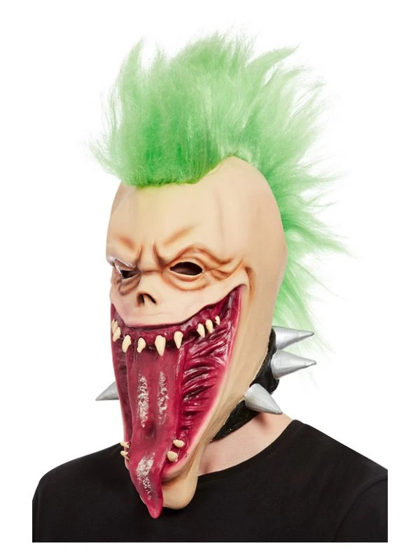 Smiffys Punk Skull Overhead Mask, Latex 1 Smiffys Punk Skull Overhead Mask, Latex