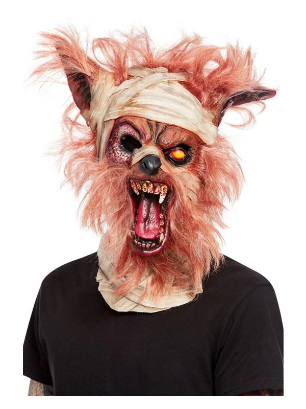 Smiffys Werewolf Mummy Overhead Mask, Latex 1 Smiffys Werewolf Mummy Overhead Mask, Latex