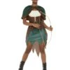Smiffys Deluxe Forest Archer Costume, Green
