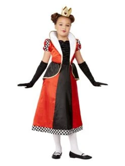Smiffys Queen Of Hearts Costume, Red