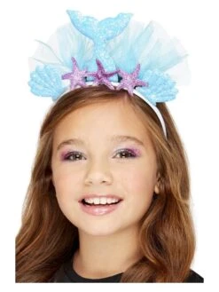 Smiffys Mermaid Headband, Blue