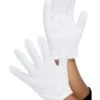 Smiffys Kids Gloves, White