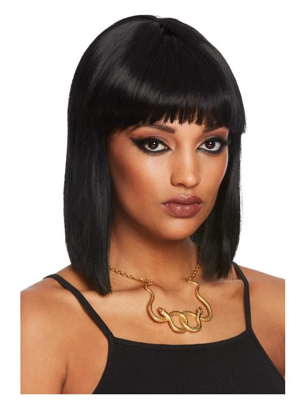 Smiffys Egyptian Snake Necklace, Gold 1 Smiffys Egyptian Snake Necklace, Gold