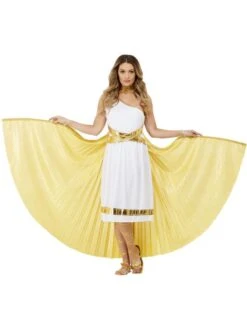Smiffys Deluxe Grecian Cape, Gold
