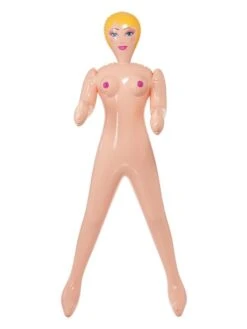 Smiffys Inflatable Blow-Up Doll, Female, Pink