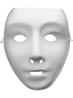 Smiffys Robot Mask, White