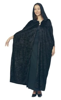 Gothic Velvet Hooded Cloak
