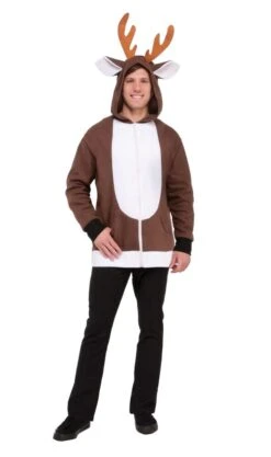 Reindeer Hoodie (Unisex)