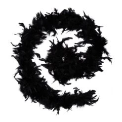 Feather Boa Black