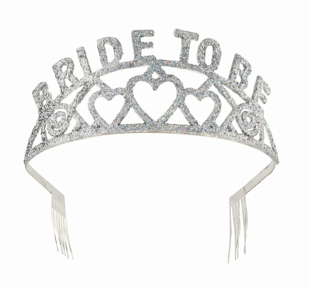 Bride To Be Glitter Tiara 1 Bride To Be Glitter Tiara