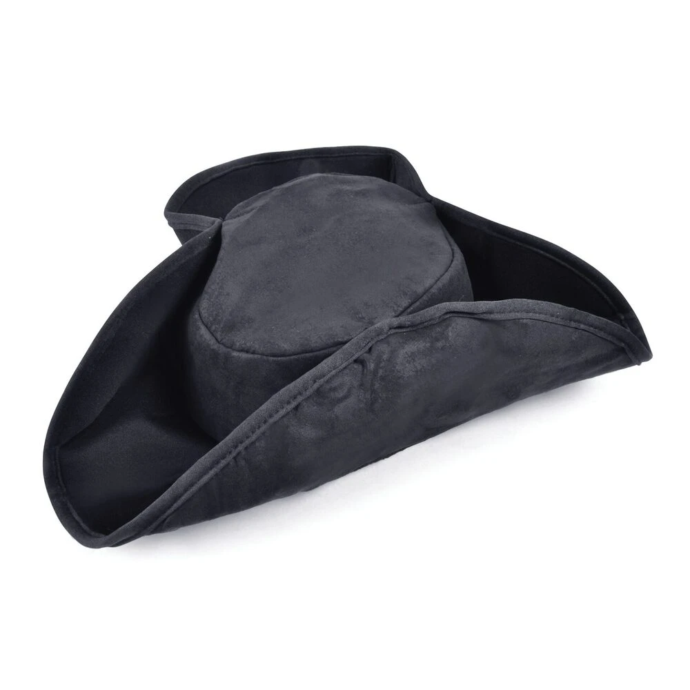 Black Pirate Hat Distressed 1 Black Pirate Hat Distressed