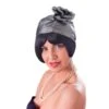 Silver Cloche 20s Hat