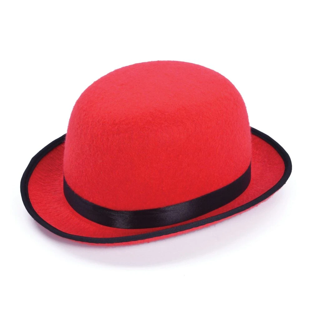 Bowler Hat Red 1 Bowler Hat Red