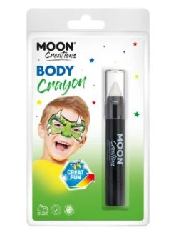 Smiffys Moon Creations Body Crayons, White