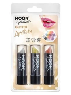 Smiffys Moon Glitter Holographic Glitter Lipstick,