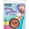 Smiffys Moon Glitter Pastel Glitter Shakers, Peach